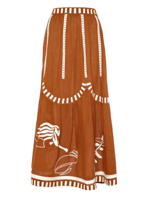 ERES Starfish maxi skirt
