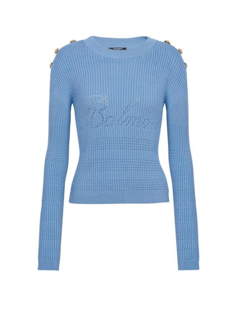 Balmain Balmain Signature Knit Sweater