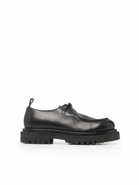 OFFICINE CREATIVE polished calf leather Derby shoes