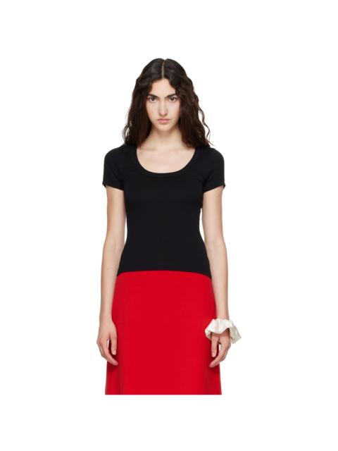 FLORE FLORE Black Lulu Baby T-shirt