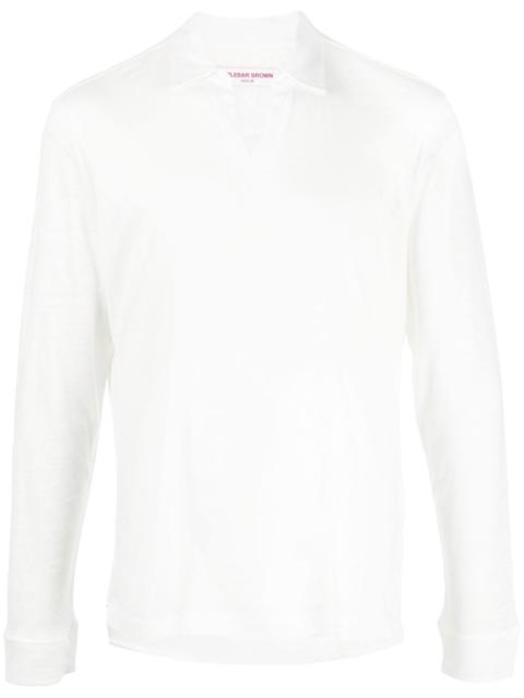 ORLEBAR BROWN Felix placket-detail polo shirt