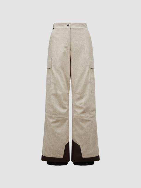 Moncler Grenoble Padded Technical Wool Ski Pants