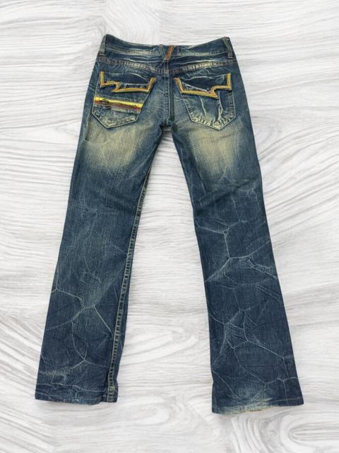 기타 브랜드 Hysteric Glamour × Japanese Brand × Seditionaries - Flared PURE PARADISE Seditionaries Mud Wash Claw Mark Design