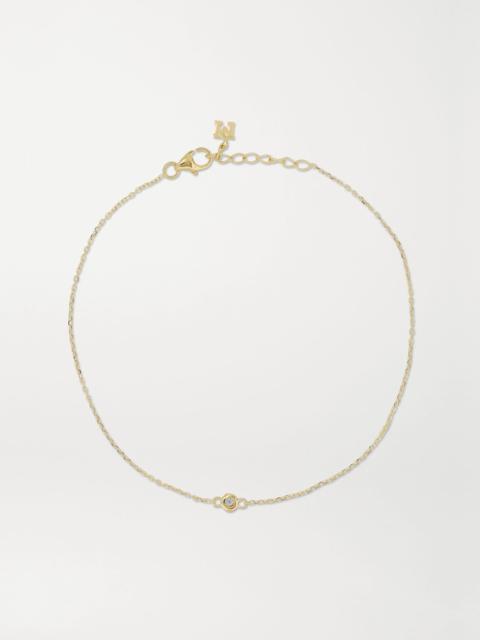 MATEO 14-karat gold diamond bracelet Gold