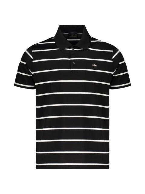 Paul & Shark striped cotton polo shirt
