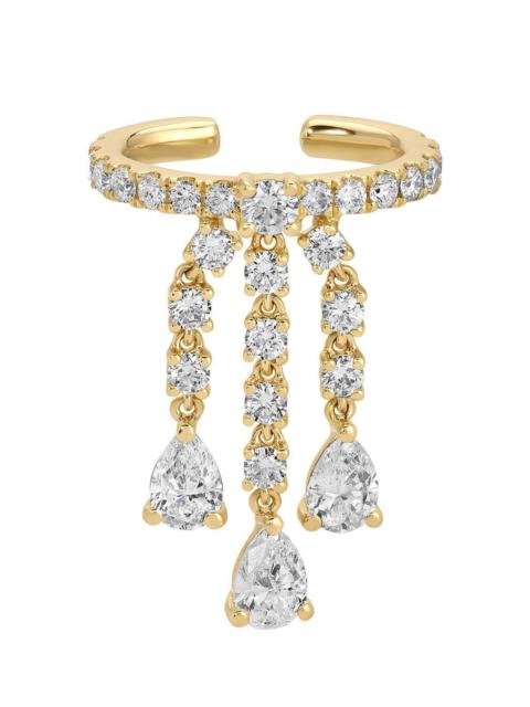 ANITA KO Diamond Fringe Ear Cuff