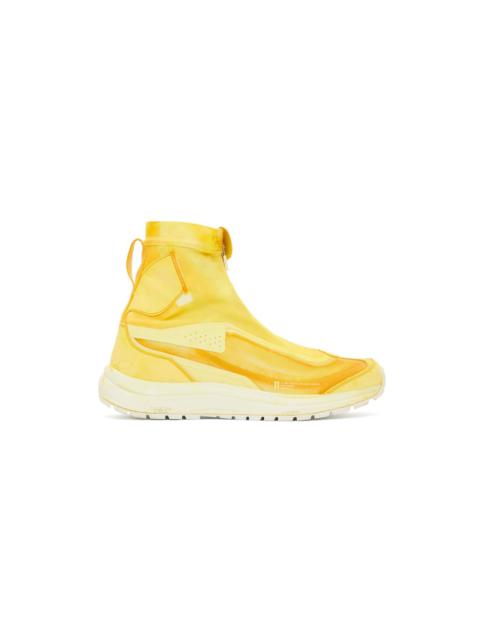 11 by Boris Bidjan Saberi Yellow Salomon Edition Bamba 2 High Sneakers