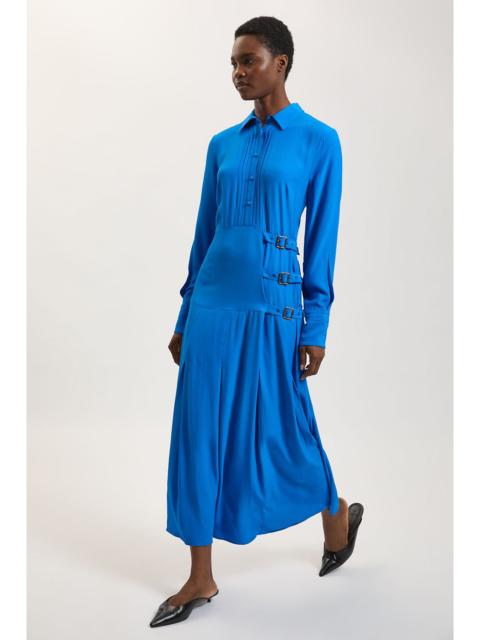 KAREN MILLEN Cobalt Detail Viscose Shirt Dress