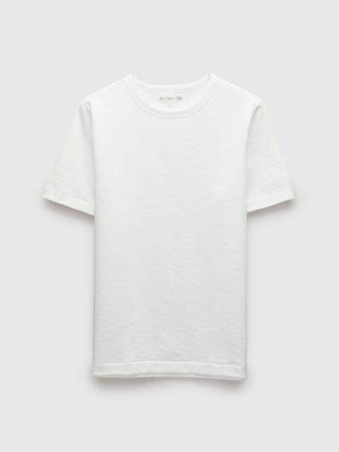 Merz b. Schwanen 2S14 "Good Originals" Super Heavyweight 10.7oz Loopwheel T-Shirt in White