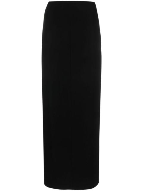 NORMA KAMALI side-slit midi skirt
