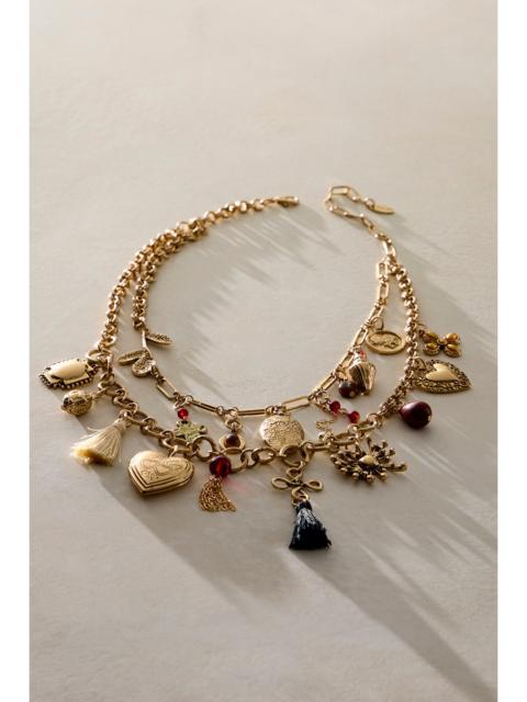 FREE PEOPLE Maxamillion Charm Necklace