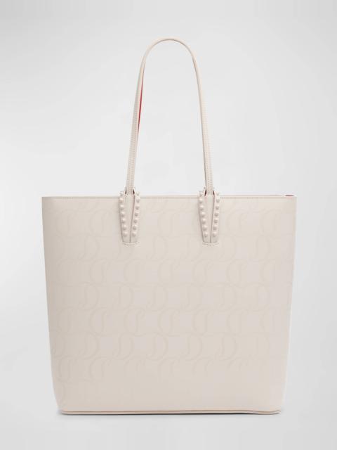 Christian Louboutin Cabata Zipped NS Tote in CL Monogram Leather