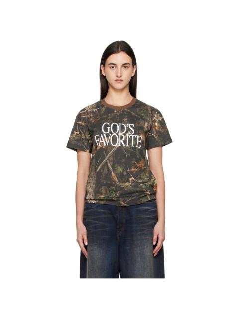 Praying Khaki 'God's Favorite' Camo T-Shirt