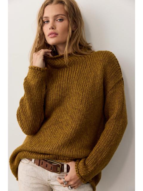 FREE PEOPLE Opal Rollneck Knit Tunic