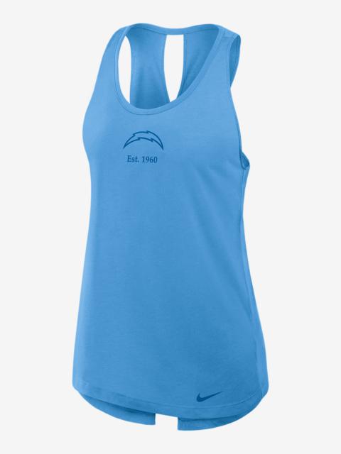 Nike Los Angeles Chargers Established Women's Nike Dri-FIT NFL Tank Top