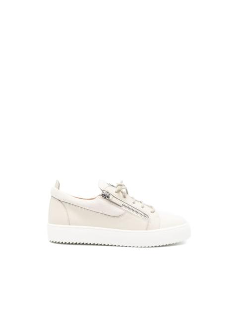 Giuseppe Zanotti Frankie zip-up lace-up sneakers