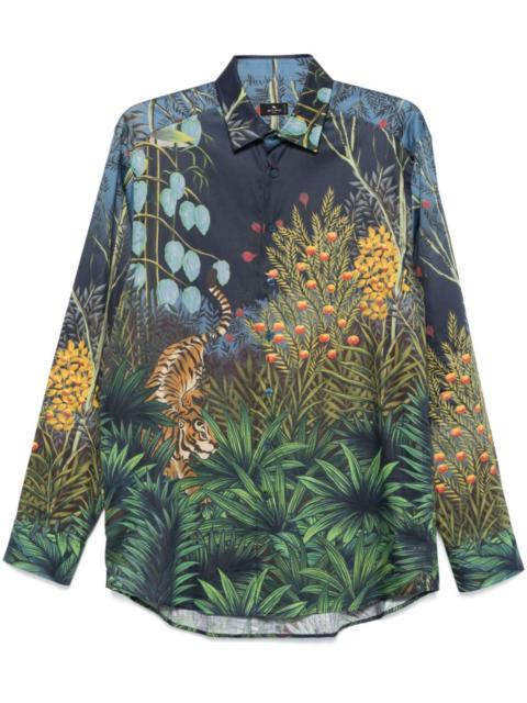 printed cotton shirt