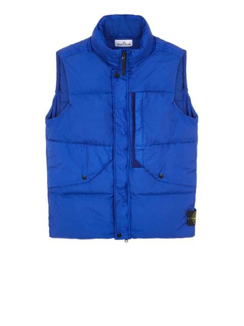 Stone Island G0423 GARMENT DYED CRINKLE REPS RECYCLED NYLON DOWN ULTRAMARINE BLUE