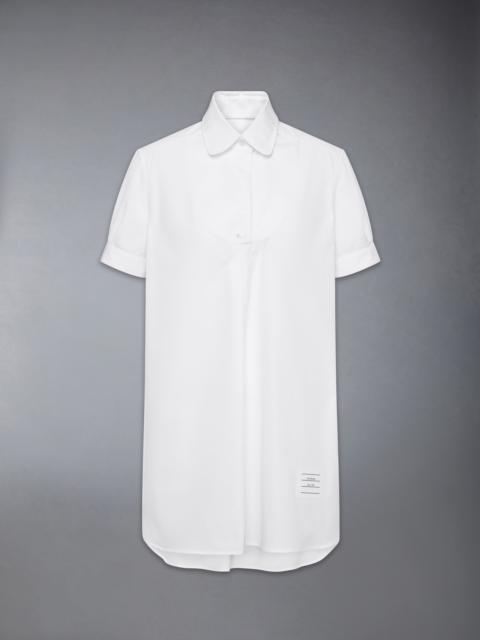 Thom Browne SOLID POPLIN TUNIC SHIRT