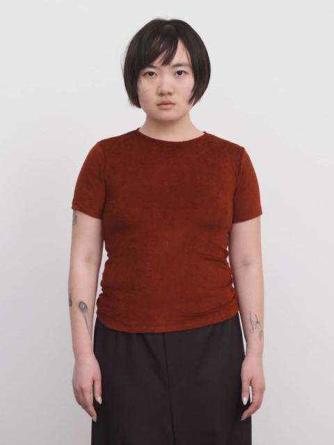 BASERANGE Omo Tee Shirt - Ecovero Velour