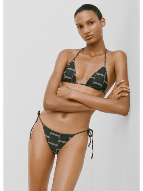 MATTEAU Matteau String Triangle Top - Bamboo