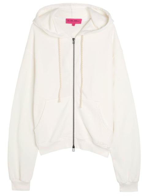 The Elder Statesman The Elder Statesman Daily Hooded Cotton and Cashmere-blend Sweatshirt