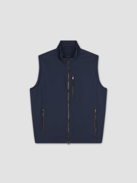 Paul & Shark TYPHOON® RE-4X4 STRETCH VEST WITH ALCANTARA® DETAILS