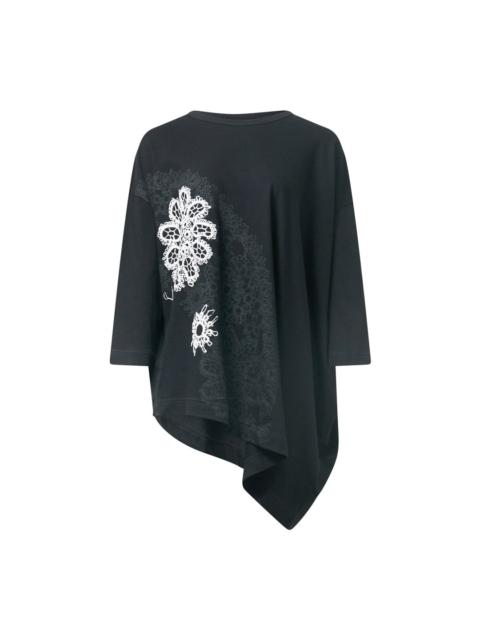 Y's Asymmetric Drape T-Shirt