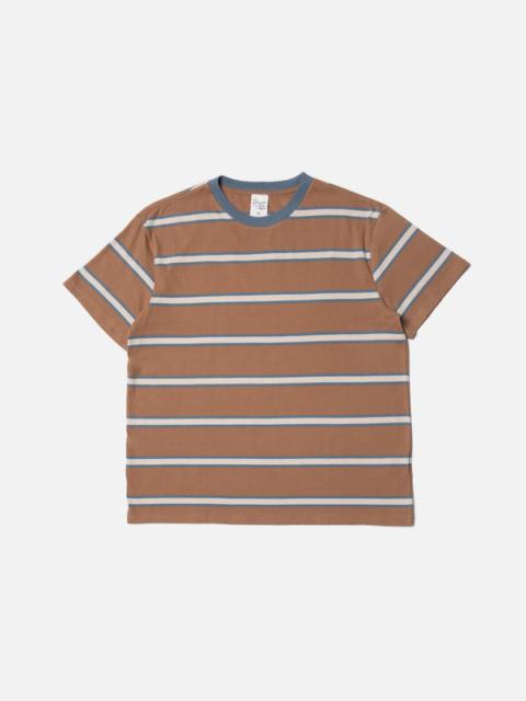 Leffe 90s Stripe T-Shirt Tobacco