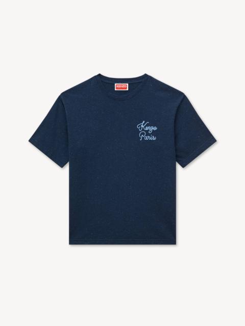 KENZO 'KENZO Paris Chainstitch' embroidered T-shirt in cotton