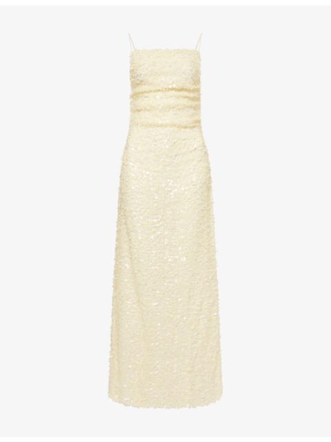 BEC + BRIDGE Cabine Sequin Woven Maxi Dress