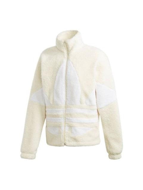 adidas Heavy Jacket polar fleece Sports White GC8696