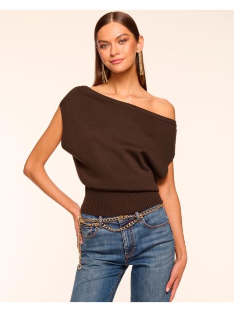 RAMY BROOK Chet Merino Off-The-Shoulder Sweater