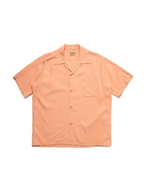 SUGAR CANE Rayon Bowling Shirt - Pink