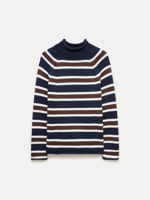J.CREW 1988 Rollneck™ sweater in stripe