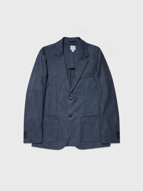 Sunspel Textured Wool Blazer