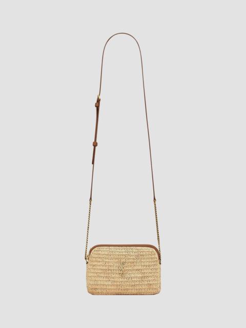 SAINT LAURENT Women's Gaby Zipped Pouch - Natural Brick