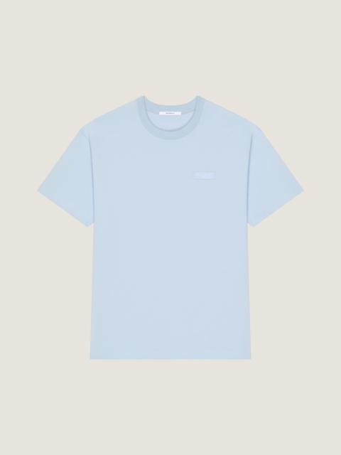 Givenchy T-SHIRT IN COTTON WITH GIVENCHY PARIS GROS GRAIN