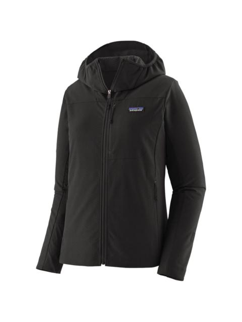 Patagonia R1 CrossStrata hooded zip-up jacket