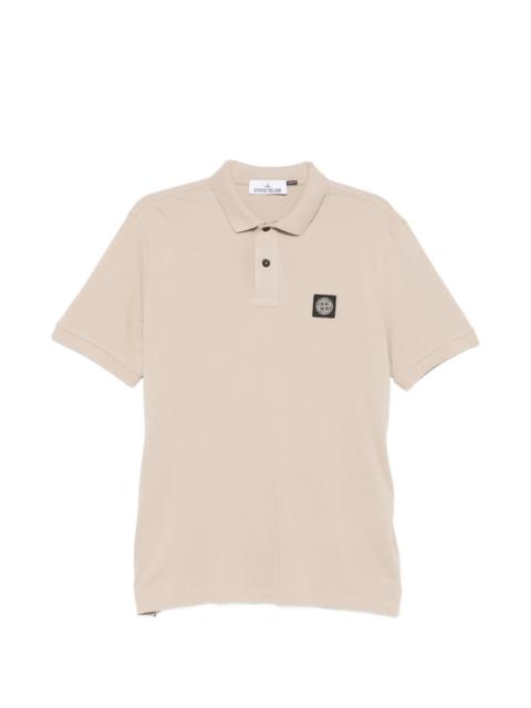 Stone Island Stone Island Buttoned Patch Polo Shirt