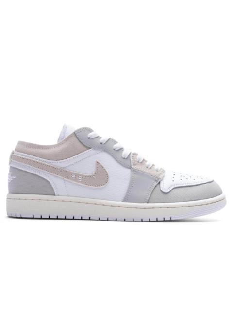 Jordan 1 LOW SE CRAFT INSIDE OUT - TECH GREY/LIGHT OREWOOD BROWN/WHITE