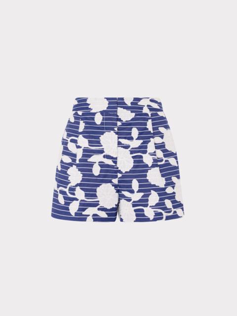 MILLY Amanda Floral Linen Short