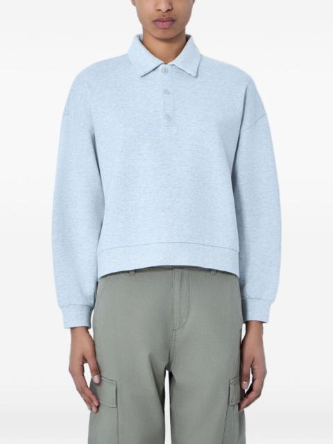 Carhartt polo-collar sweatshirt