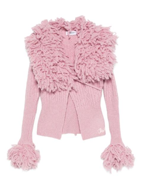 THE ATTICO The Attico Cable-knit Cardigan