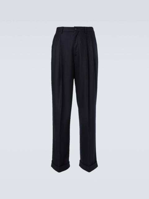 Dolce & Gabbana Virgin wool wide-leg pants