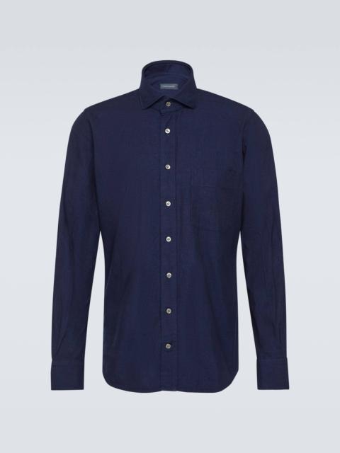 THOM SWEENEY Cotton Oxford shirt