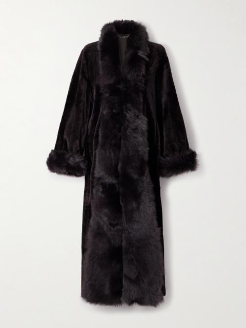 NOUR HAMMOUR Sima Shearling Coat