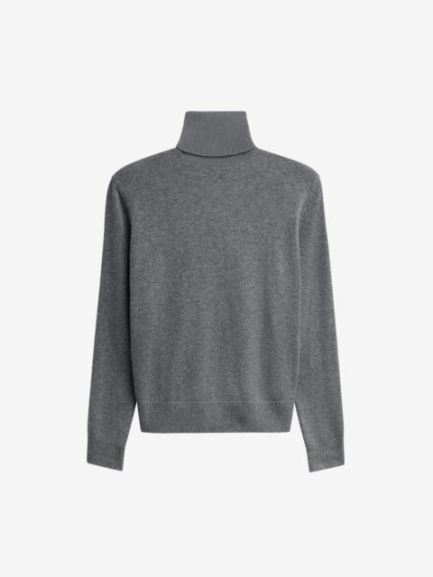 The Frankie Shop Koler Padded Knit Turtleneck - Grey