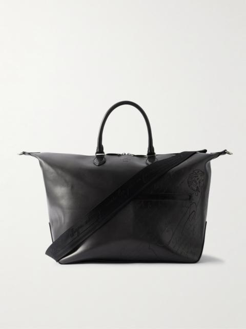 Berluti Toujours Scritto Venezia Leather Weekend Bag