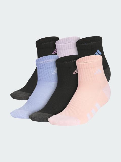 adidas Athletic Cushioned 6-Pack Quarter Socks Kids